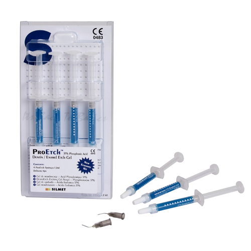 ProEtch 37% Dentin & Enamel Etch Gel 1.2ml. Syringes 4/pk.