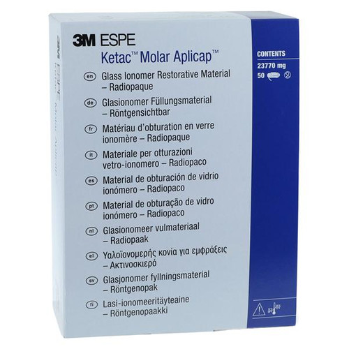 Ketac Molar Aplicap Packable Capsule A1 Refill 50/Box