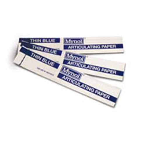 Mynol Articulating Paper Strips Thin Blue Box