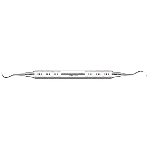 Curette McCall Double End EagleLite Stainless Steel (AECM17-18Z)