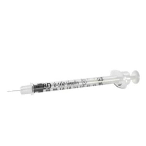 BD Syringe Insulin 0.5cc 30Gx5/16" Conventional 100/Box