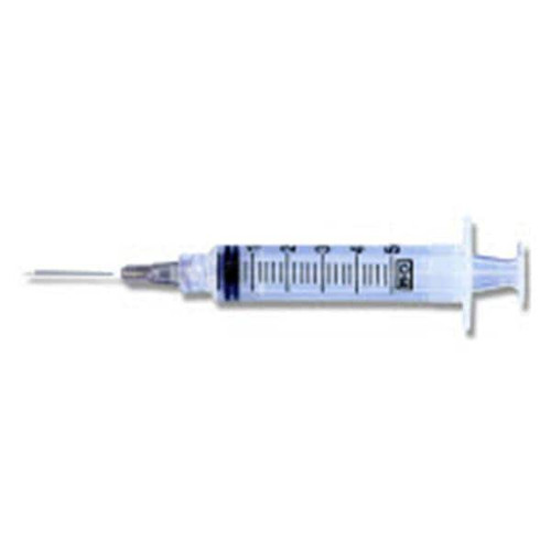 Syringe/Needle 5cc 20Gx1" Conventional 100/Box