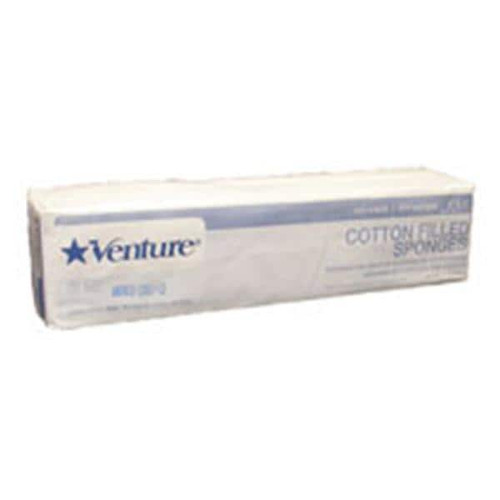 Venture Cotton Filled Gauze Sponge 2x2" 8 Ply Non-Sterile