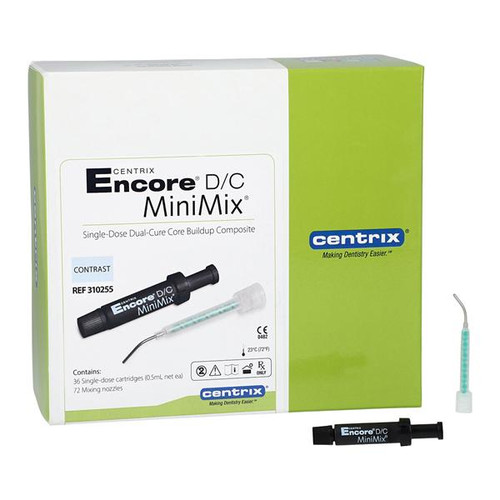 Encore D/C Mini-Mix Core Buildup 0.5 mL Contrast Blue Kit