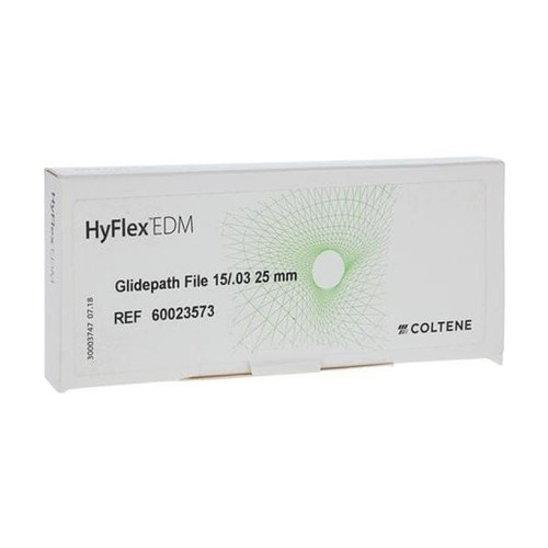 Hyflex EDM Glide Path File 25 mm Size 15 Nickel Titanium 0.03 3/Pk