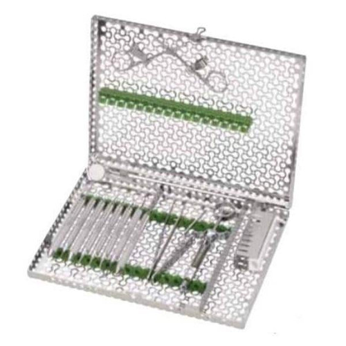 Signa Stat Instrument Cassette Stainless Steel Ocn Blue 12 Instruments (IMN81211)