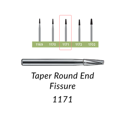 Carbide Burs FG-1171 100pcs