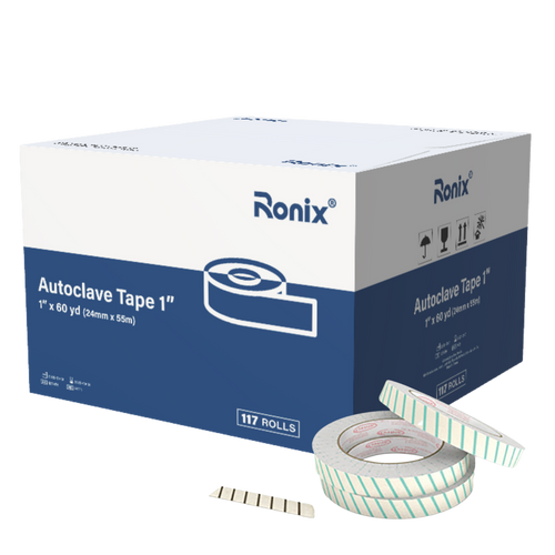 Ronix Autoclave Tape, 1/2" x 60yd