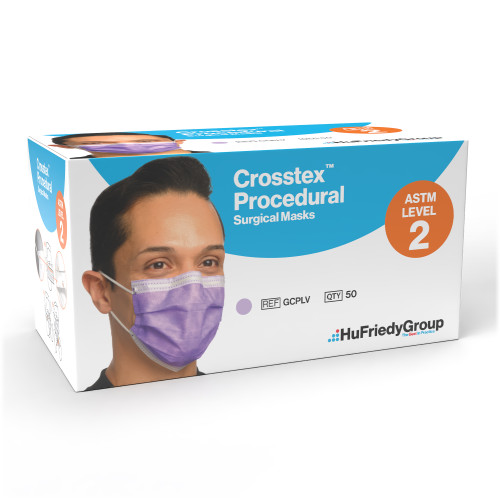 Procedural Earloop Mask, L2, 50/Box