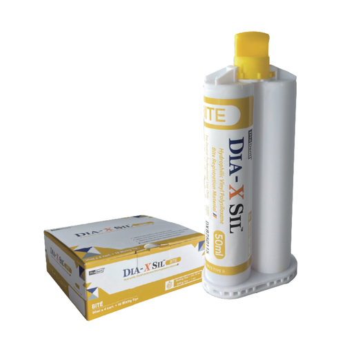 Dia-X SIL Bite Registration, 4 x 50mL + 10 tips
