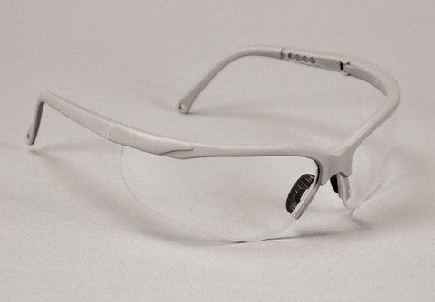 Sphere-X Wraps Eyewear Platinum Frame, Clear Lens