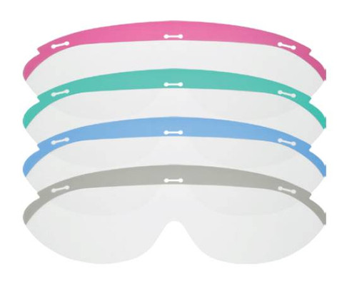 Dynamic Disposables Safety Eyewear, Replacement Lens clear (100/PK)