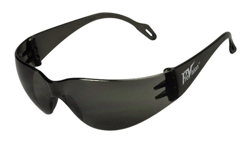 Econo Wrap Eyewear, Grey Frame, Grey Lens