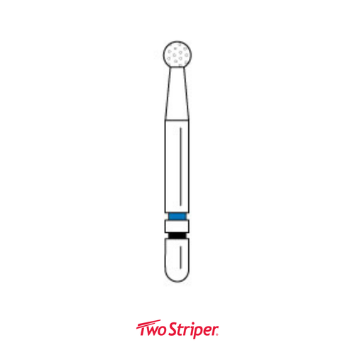 Two Striper Ztech Diamond Bur Friction Grip, L125ZM, 5/Pack