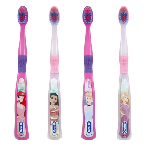 Oral-B Kids Toothbrush, 3+ Years, Disney Princess, 6/Box