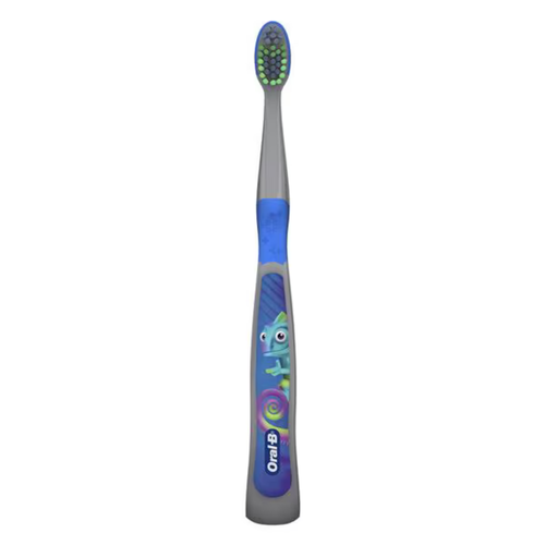 Oral-B Kids Toothbrush, 3+ Years, Chameleon Color-Changing, 6/Box