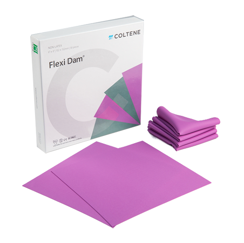Hygenic Flexi Dam Non-Latex 6x6 Purple 30/Box