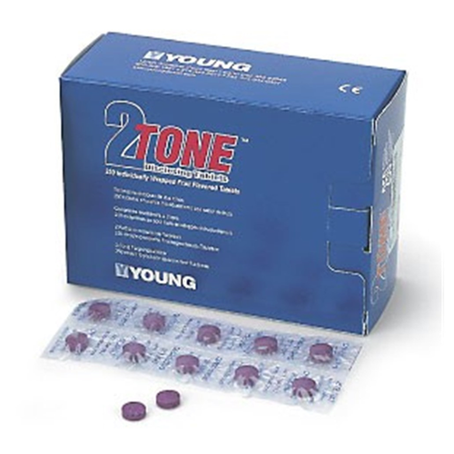 Disclosing Solution 2 Tone Tablets 250/Box