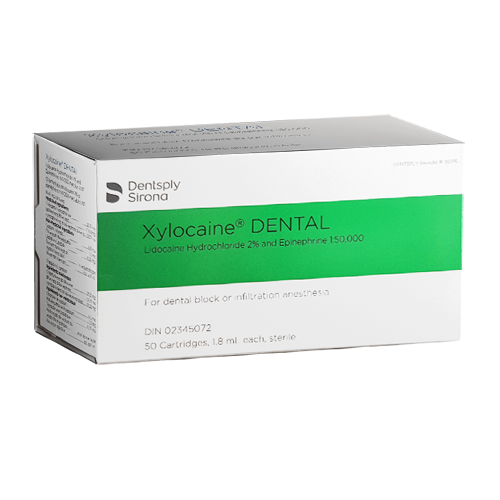 Xylocaine 2% 1:50, 000 Green