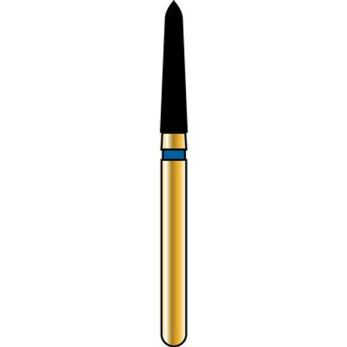 Alpen FG 878KC 018 Curettage/Pointed Taper Diamond Bur 5/Pack
