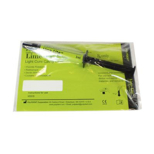 Lime-Lite Enhanced LC Cavity Liner Syringe