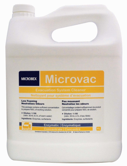 Microbex Microvac Suction 4L Bottle