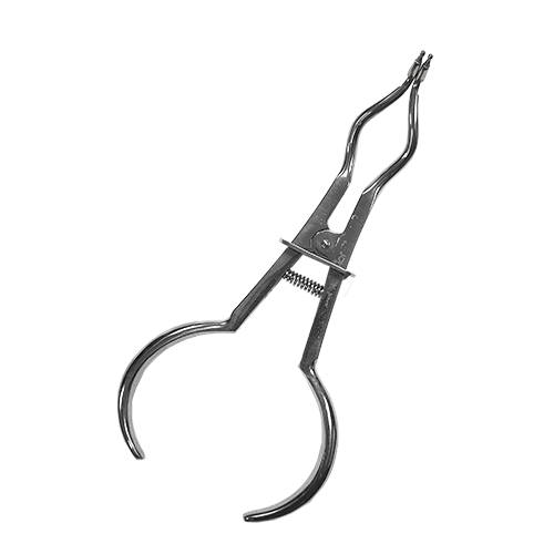 Rubber Dam Instruments. Clamp Forcep