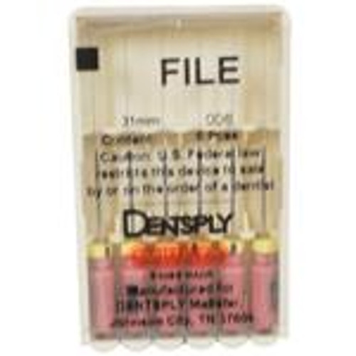 K-Files 31mm SS 6/Pk, #06-40 (Dentsply)