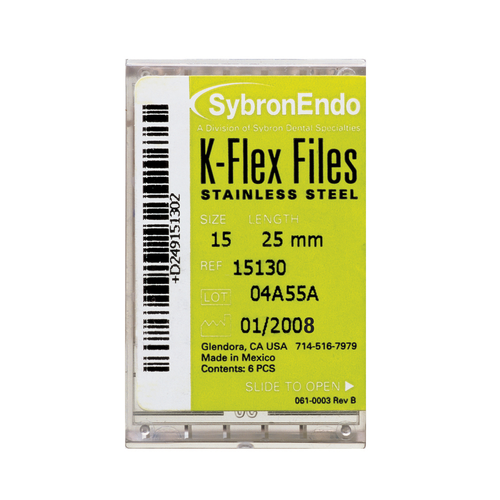 K-Flex 21mm 06-40 6/Bx (SybronEndo)
