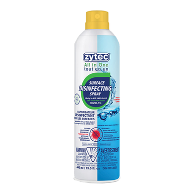 Zytec Surface Disinfectant Spray 400mL