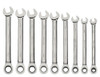 Williams 6 - 14 MM Williams Combination Ratcheting Wrench Set 9 Pcs - MWS-1123NRC 
