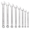 Williams 6 - 13 MM Williams High Polish Chrome Combination Wrench Set 8 Pcs - MWS-1B 