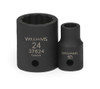 Williams 28MM Williams 1/2" Dr Shallow Impact Socket 12 Pt - 37628 