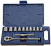 Williams 12 -24MM Williams 1/2" Dr Shallow Socket & Tool Set 12 Pt 12 Pcs - 50669 