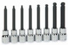 Williams 1/8 - 3/8" Williams 3/8" Dr Long Ball Hex Bit Socket Set 8 Pcs - 31947 