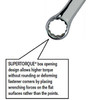 Williams 1" Williams Satin Chrome Combination Wrench 12 Pt - 1232SC 