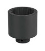 Williams Made In USA 1 5/8" Williams 1" Dr Shallow Impact Socket 12 Pt - 7-1252 