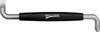 Williams # 3 x # 4 Williams Satin Chrome Offset Screwdriver 8" - JHW24105 