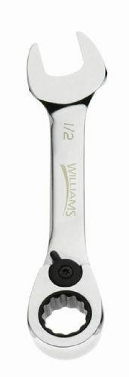 Williams 5/16" Williams Stubby Reversible Ratcheting Combination Wrench 12 Pt - 1210RCS 