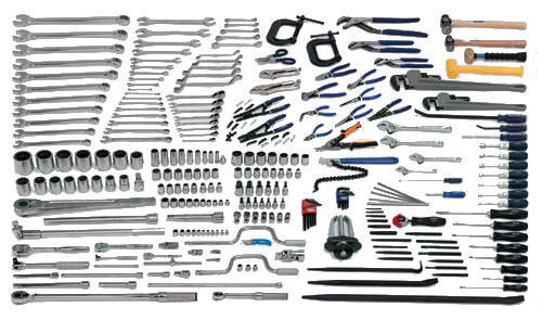 Williams 263 Oilfield Tool Set SAE & Metric Tools Only