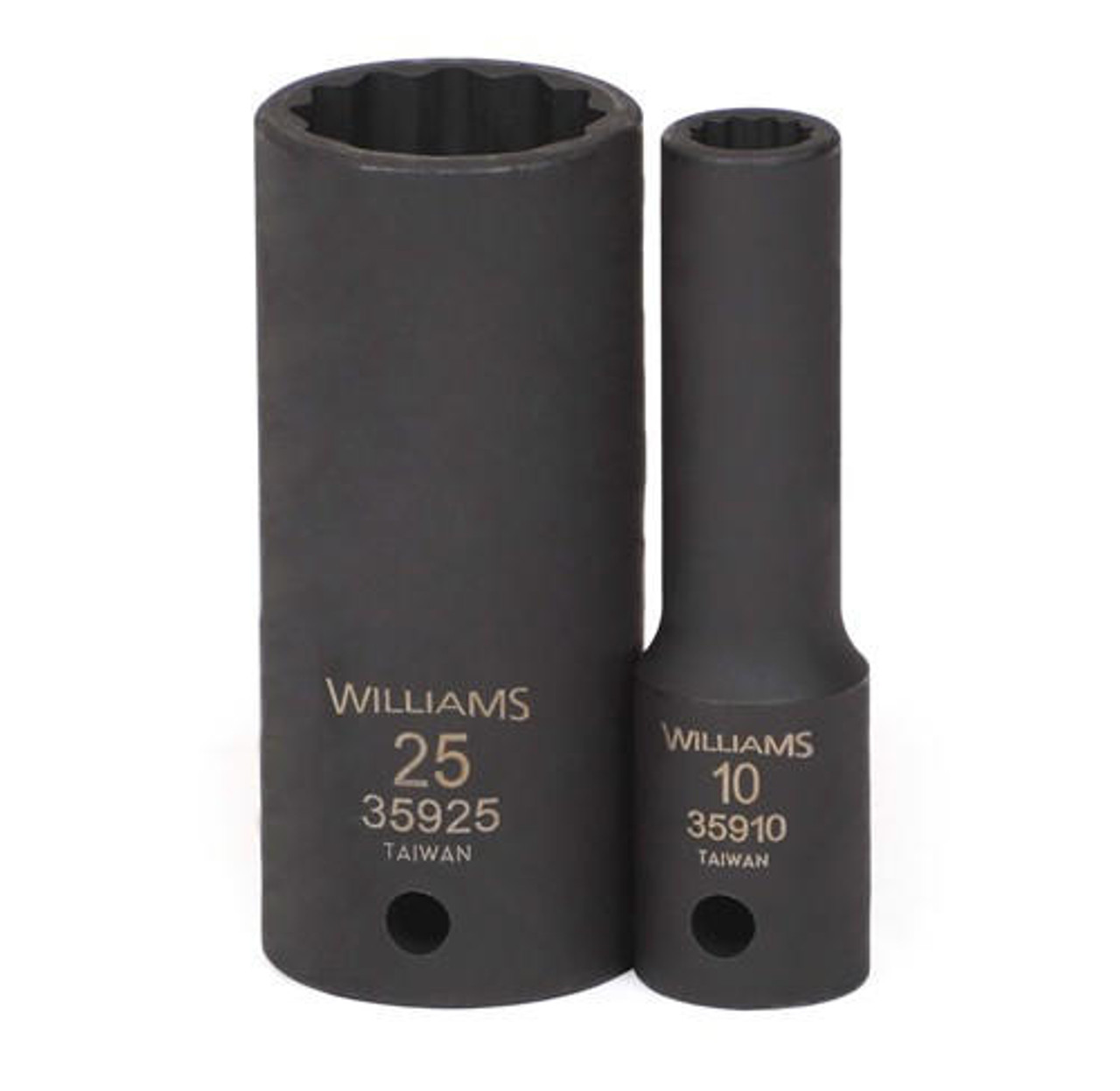 Williams 26MM Williams 1/2" Dr Deep Impact Socket 12 Pt - 35926 