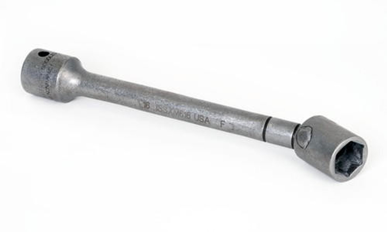 Williams Made In USA 16MM Williams 1/2" Dr Flextension Double Hex - 6" Shank - SPSXMD616 