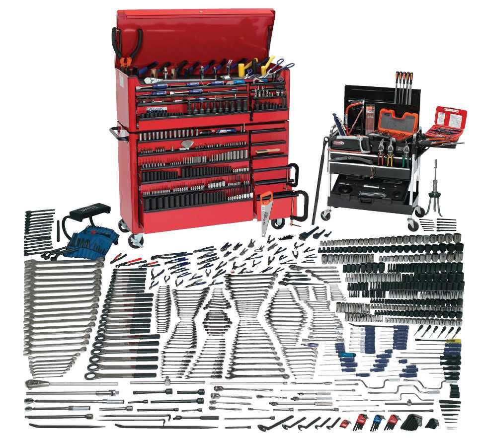 Williams 1384 Pcs Mammoth Tool Set SAE & Metric Tools Only