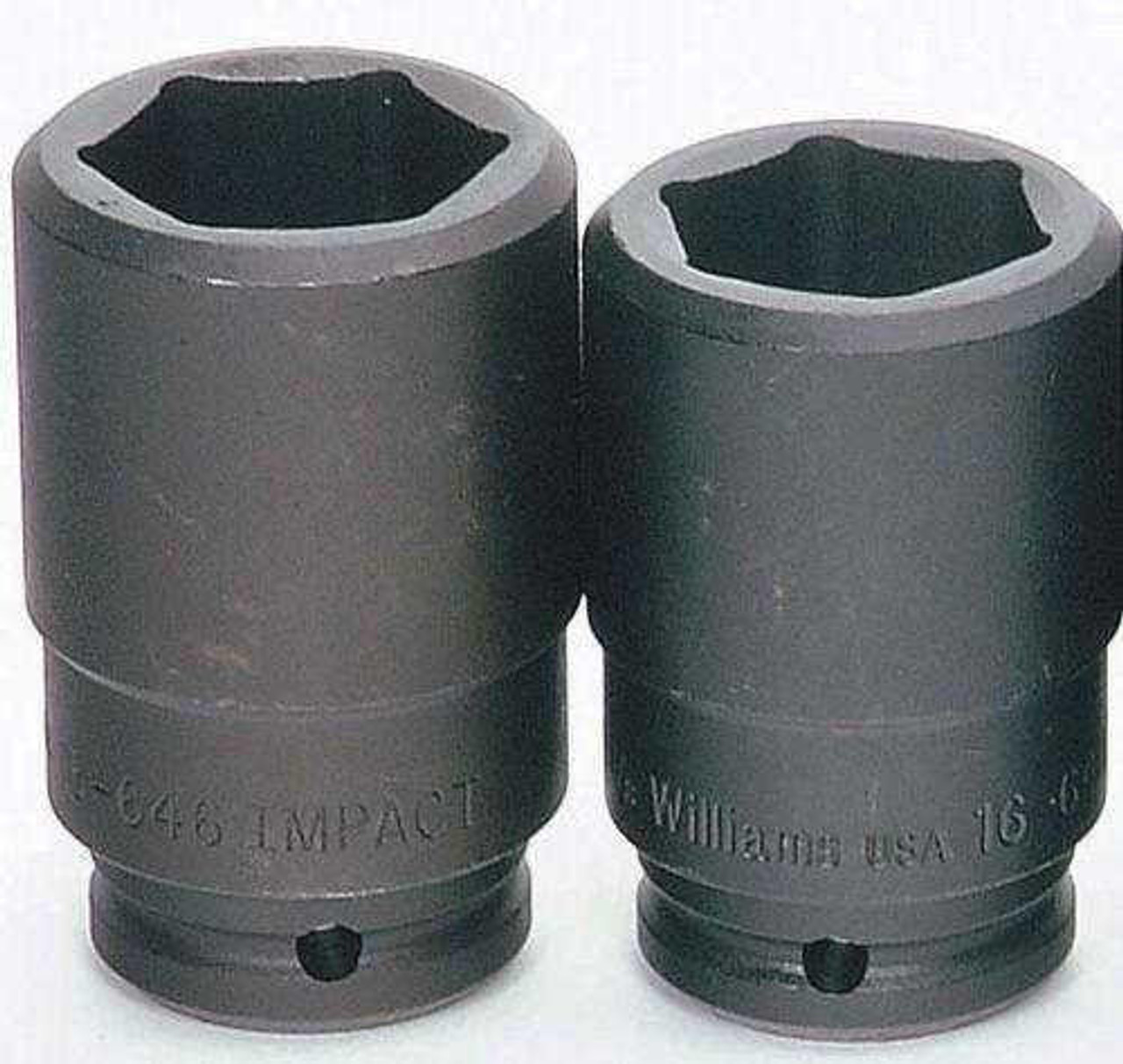 Williams Made In USA 1 1/2" Williams 3/4" Dr Deep Impact Socket 6 Pt - 16-648 