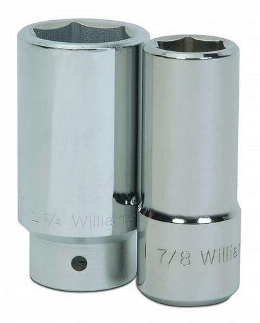 Williams Made In USA 1 5/8" Williams 3/4" Dr Deep Socket 6 Pt - HD-652 