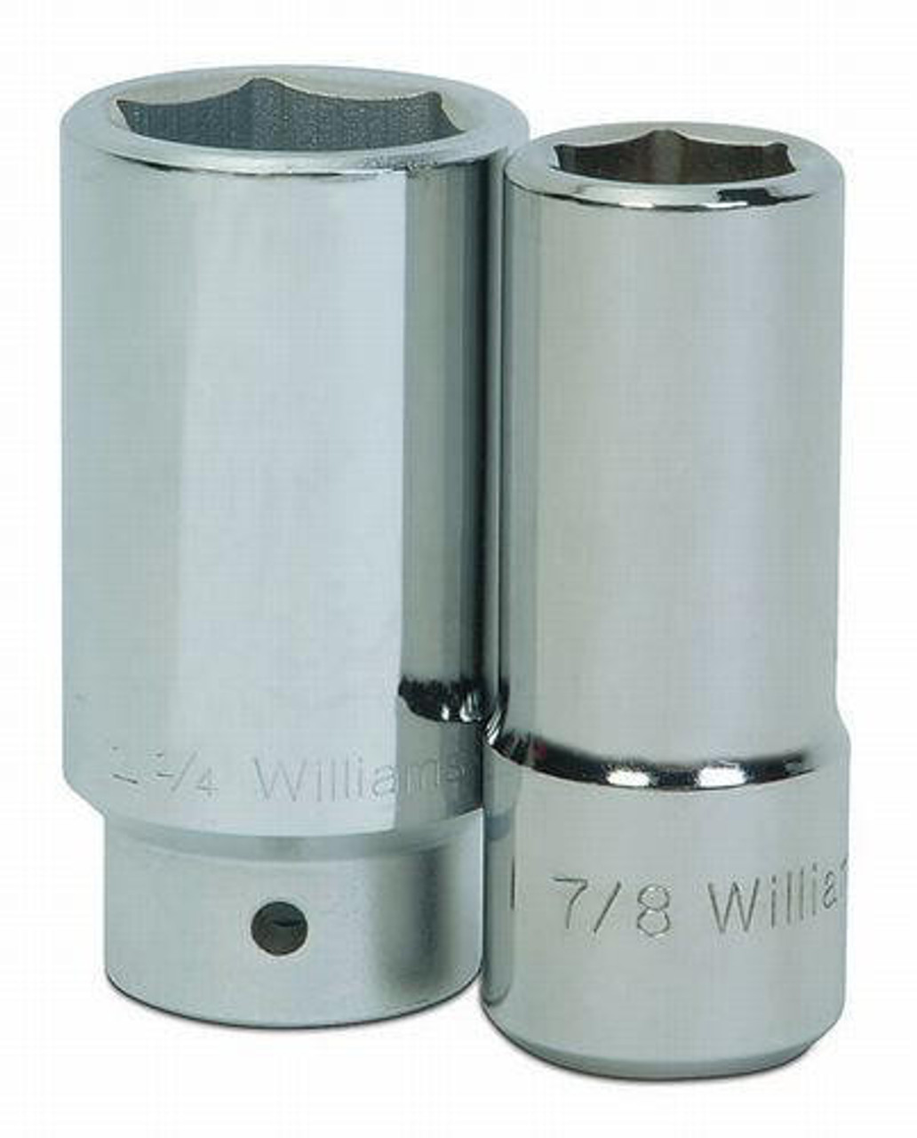 Williams Made In USA 1 7/16" Williams 3/4" Dr Deep Socket 6 Pt - HD-646 