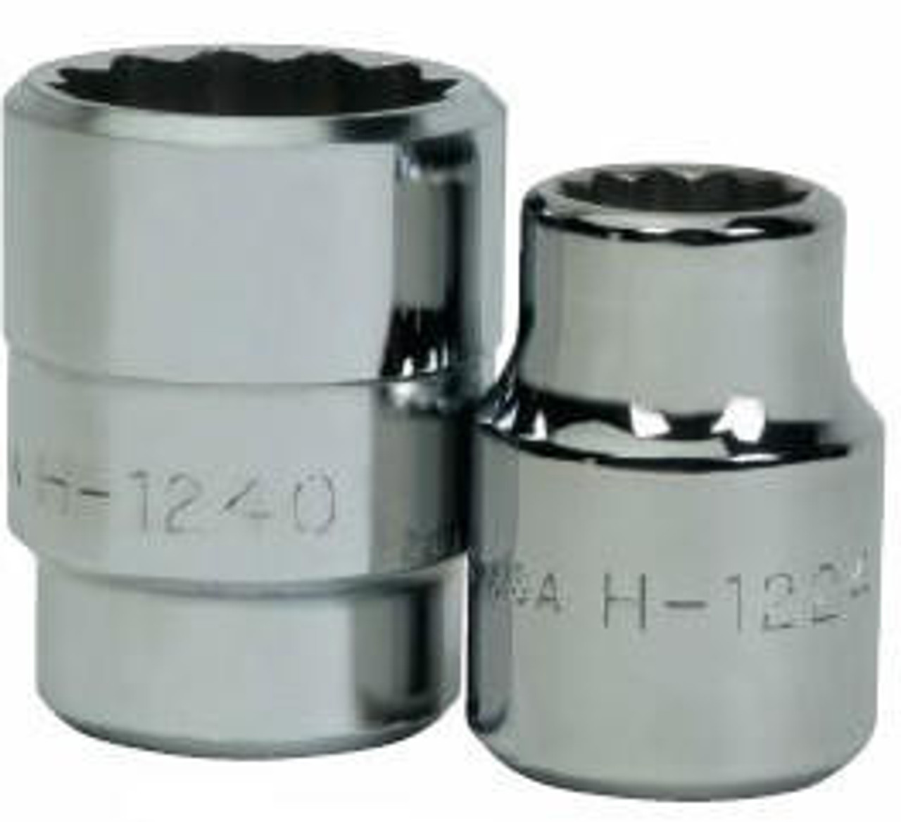 Williams Made In USA 2 3/8" Williams 3/4" Dr Shallow Socket 12 Pt - H-1276 