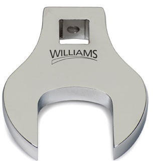 Williams Crowfoot-Schlüssel, 3/8" Antrieb, 1-1/16 Zoll – Hochglanzpoliertes Chrom, Offenes Ende
