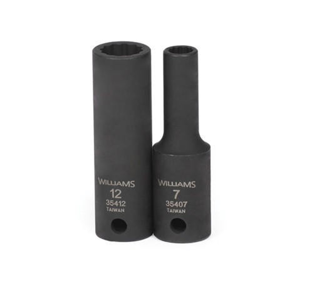 Williams 9MM Williams 3/8" Dr Deep Impact Socket 12 Pt - 35409 