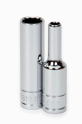 Williams Steckschlüssel 7mm Tief – 12-Kant, Mit 3/8" Antrieb, SuperTorque-Design Für Maximale Kraftübertragung
